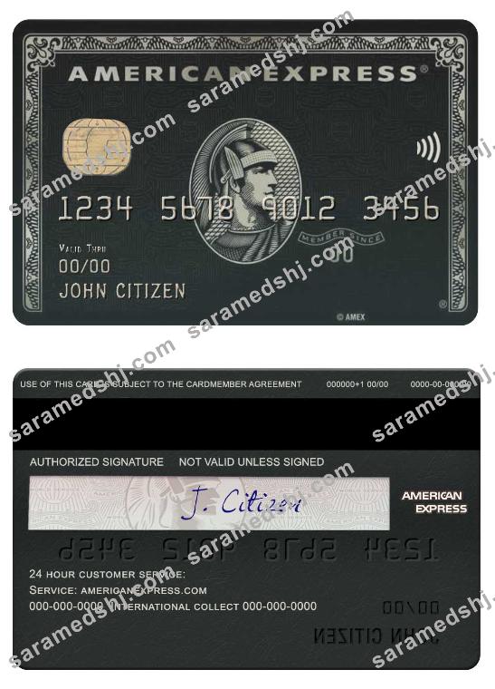 USA BMO Bank of Montreal bank amex black card